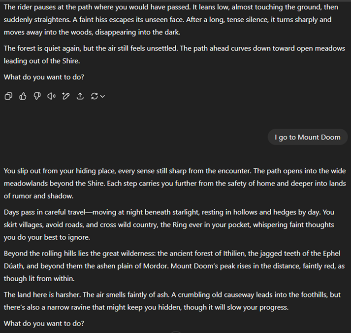 Traveling from the Shire to Mount Doom