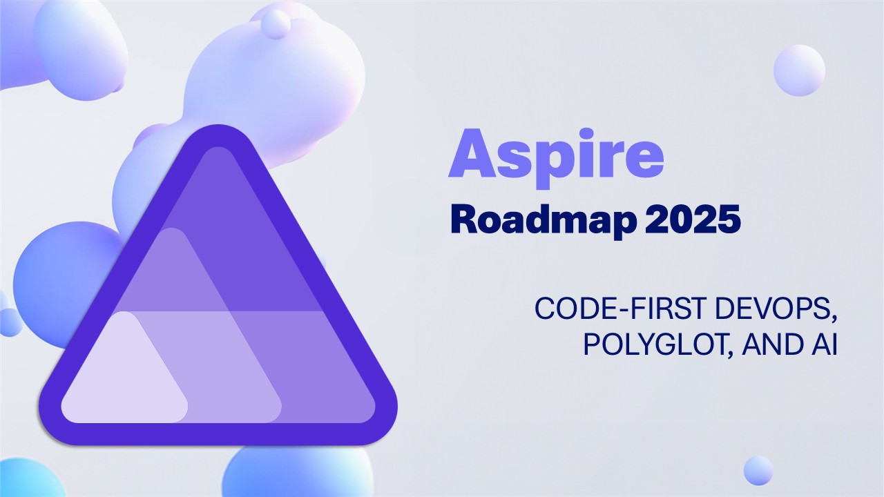Aspire Roadmap 2025: Code-first DevOps, polyglot, and AI