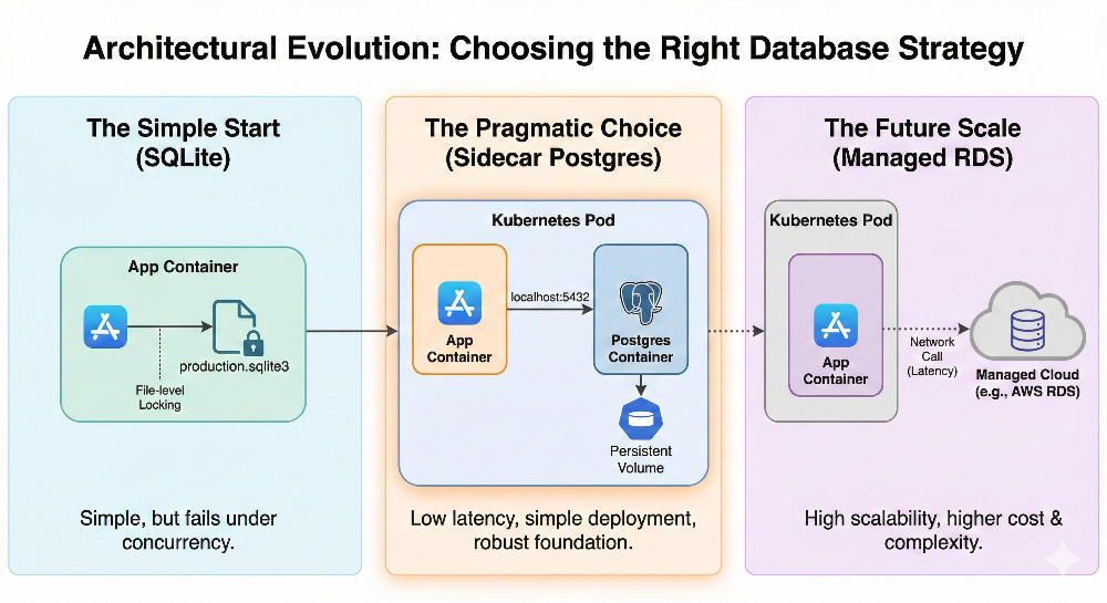 From SQLite to a Sidecar Architecture and beyond