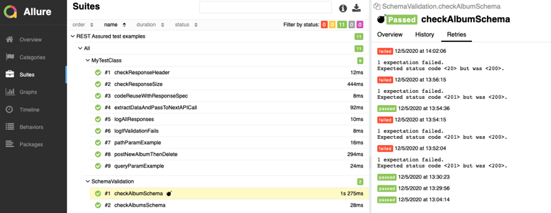 API Testing with Java and REST Assured - Allure reporting